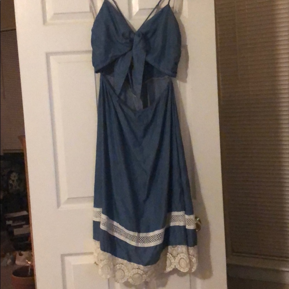 Denim dress